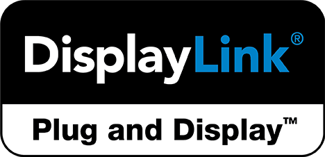 DisplayLink Plug and Display logo DisplayLink Plug and Display logo